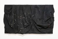 Desbordar al centro de la noche I by Julia Llerena contemporary artwork textile