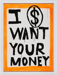 I Want Your Money by Sim Raejung contemporary artwork painting, works on paper, drawing