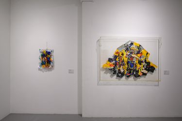 Exhibition view: Teo Eng Seng, 50 Years of Defying the Norm, The Columns Gallery, Singapore (16 May–15 July 2023). Courtesy The Coulmns Gallery.