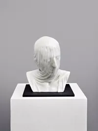 Temporal Sitter Bust by Kevin Francis Gray contemporary artwork sculpture