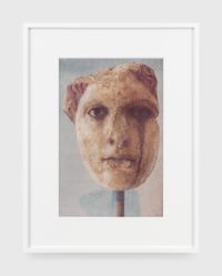 Head of a goddess by James Welling contemporary artwork print