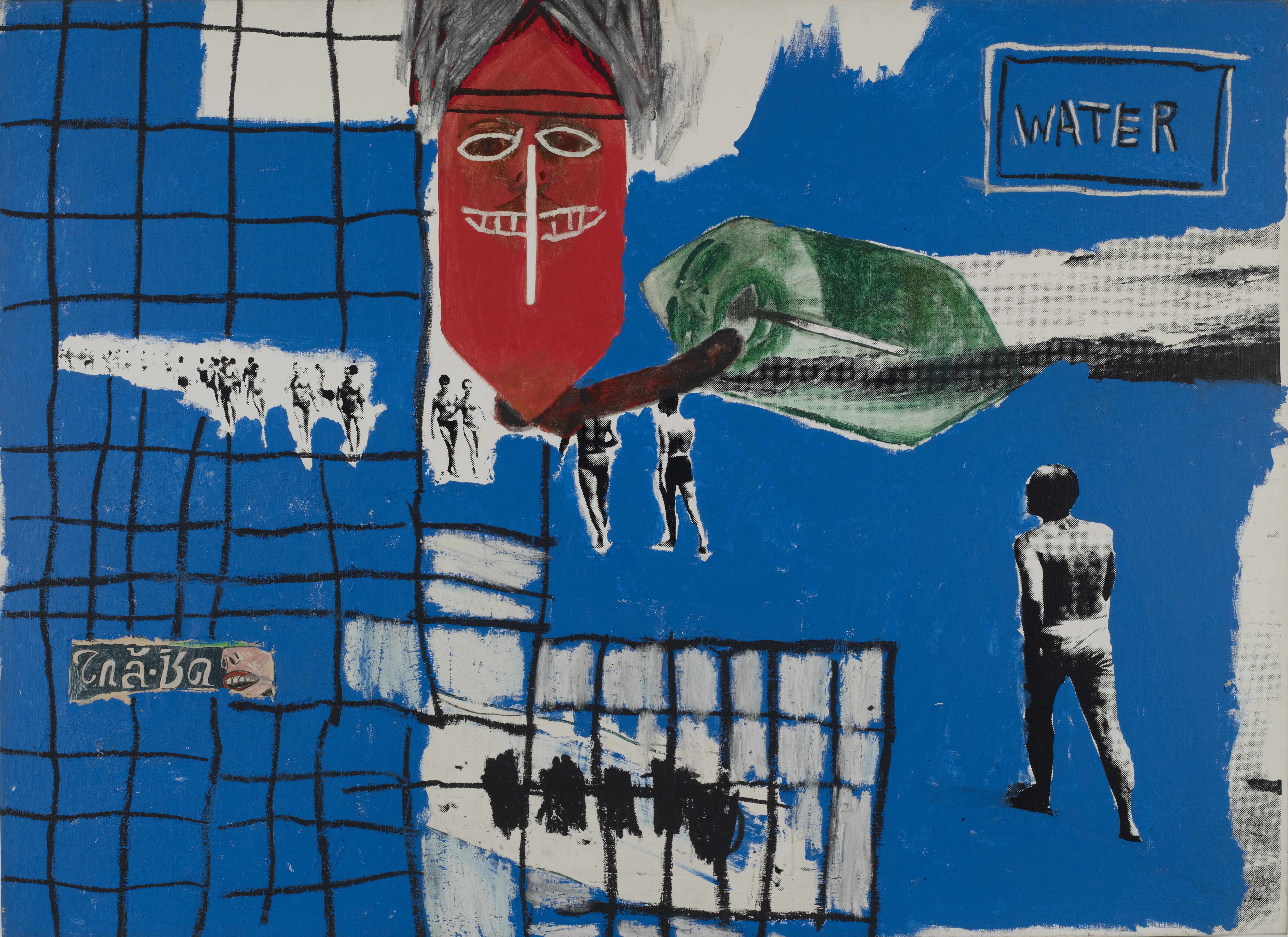 In Bianco, 1984 by Jean-Michel Basquiat, Andy Warhol