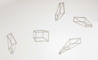 Abracadabra cubes by Caroline Rothwell contemporary artwork sculpture