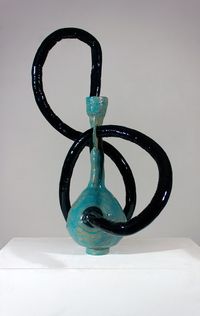 Loops by Sarah Contos contemporary artwork sculpture, ceramics
