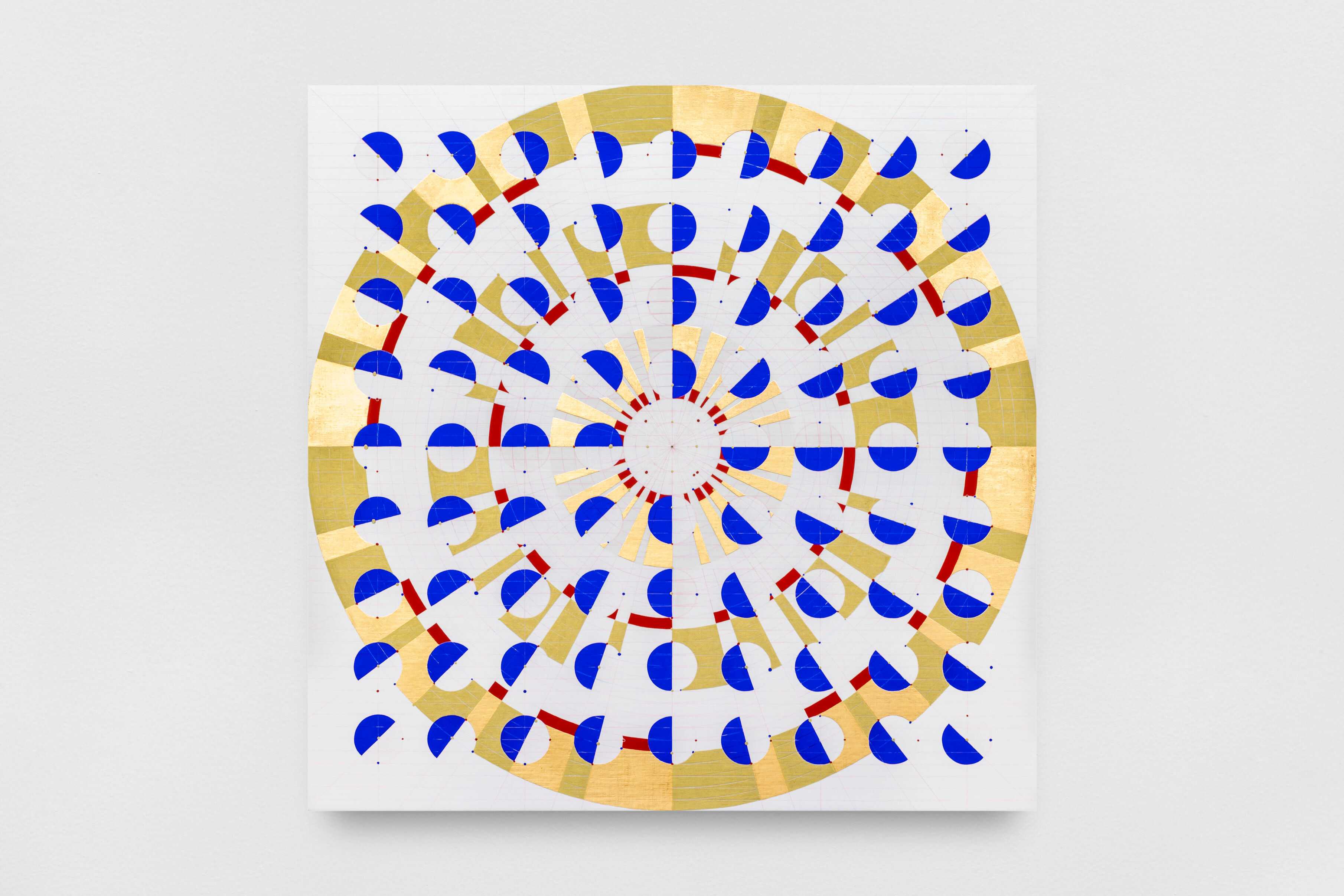 1998年発行美品Gabriel Orozcoアート新聞ポスターAgnès b. Calendar of Yesterdays, 2026 by Gabriel Orozco, Tempera and gold