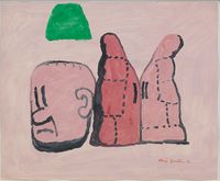 Untitled (Outsider) by Philip Guston contemporary artwork painting, works on paper