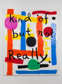 Kind of but not really by Angela Brennan contemporary artwork painting