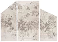 Seven Nights: The Second Night by Peng Wei contemporary artwork painting, works on paper