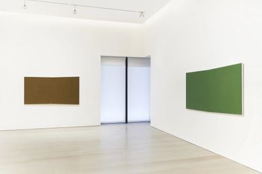 Robert Mangold, Plane Structures, Pace Gallery, West 25th Street, New York (6 May–11 June 2022). Courtesy Pace Gallery.