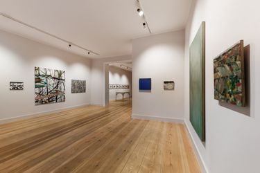 Exhibition view: Group exhibition, Landscape: Abstract – Figurative, Galerie Albrecht, Berlin (26 February–22 May 2021). Courtesy Galerie Albrecht. Photo: Ole Schwarz.