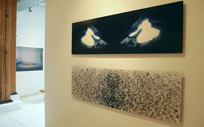 Exhibition view: Group Exhibition, Anthropos, Sundaram Tagore Gallery, Chelsea, New York (4 September–4 October 2014). Courtesy Sundaram Tagore Gallery.