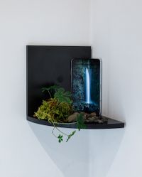 Corner_Waterfall Garden by Guem MinJeong contemporary artwork sculpture, installation, moving image