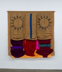 Alphabet Pockets by Don Driver contemporary artwork mixed media, textile