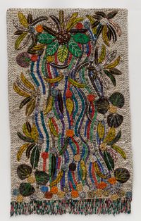 Life of a Tree by Sanaa Gateja contemporary artwork textile
