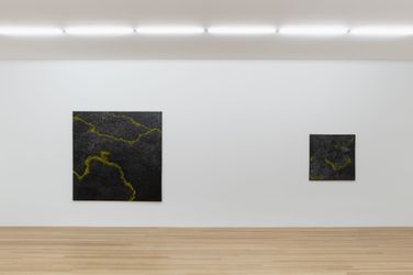 Exhibition view: Paul Thek, 5 Paintings 1962–1963, Galerie Buchholz, New York (15 February–30 March 2024). Courtesy Galerie Buchholz.