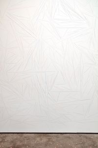 Sean Kelly Wall Drawing by Peter Liversidge contemporary artwork installation