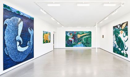 Exhibition view: Mark Connolly, seconds from the end, Simchowitz, West Hollywood (15 July–12 August 2023). Courtesy Simchowitz.