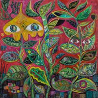 I Give to You These Verses by Aviv Benn contemporary artwork painting, works on paper