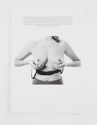 Les seins miraculeux (FR) * by Sophie Calle contemporary artwork print