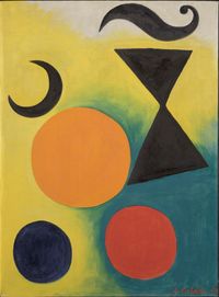 Composition by Alexander Calder contemporary artwork painting