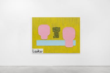 Exhibition view: Jonathan Lasker, Recent Paintings, Galerie Thomas Schulte, Berlin (26 April–29 June 2019). ©Jonathan Lasker. Courtesy Jonathan Lasker and Galerie Thomas Schulte. Photo: hiepler, brunier,