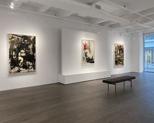 Exhibition view: Michael West, Epilogue: Michael West’s Monochrome Climax, Hollis Taggart, New York (29 April–31 May 2021).  Courtesy Hollis Taggart. 