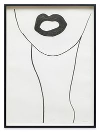 Spy #1 by Gary Hume contemporary artwork works on paper, drawing