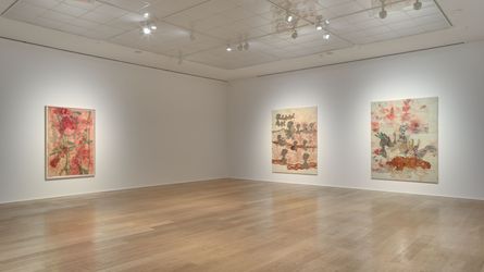 Exhibition view: Ellen Gallagher, Ecstatic Draught of Fishes, Hauser & Wirth, London (21 May–31 July 2021). Courtesy the artist and Hauser & Wirth. Photo: Alex Delfanne.