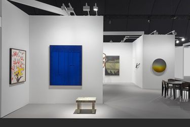 Installation view of Kukje Gallery booth at the second edition ofParis+ par Art Basel. Courtesy Kukje Gallery. Photo: Sebastiano Pellion di Persano.