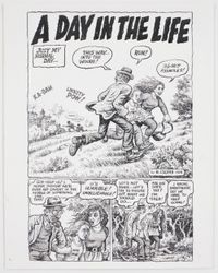 Self-Loathing Comics #1: A Day in the Life by R. Crumb contemporary artwork works on paper