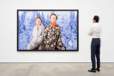 Exhibition view: Cindy Sherman, Sprüth Magers, Berlin (20 November 2020–13 February 2021). © Cindy Sherman. Courtesy Sprüth Magers and Metro Pictures, New York. Photo: Ingo Kniest.
