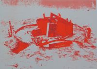 Childlike Uses of Warlike Material by Robert Filliou contemporary artwork print