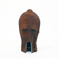 Headcase 26 by Julia Morison contemporary artwork sculpture, ceramics