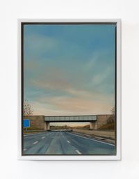Sunrise Drive by Jen Orpin contemporary artwork painting