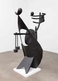 Mr. XYZ by Aaron Curry contemporary artwork sculpture