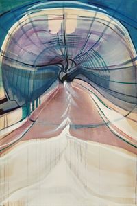 An eye by Seeun Kim contemporary artwork painting