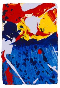 Sklye by Sam Francis contemporary artwork painting