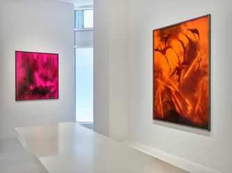 Exhibition view: Bettina Scholz, Drift, SETAREH, Düsseldorf (7 September–12 October 2019). Courtesy SETAREH.