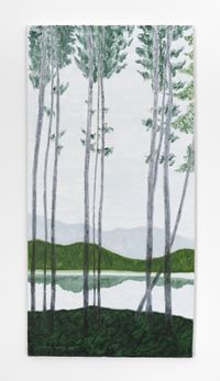 Tall Pines by March Avery contemporary artwork painting
