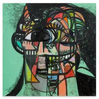 Untitled (Head #2) by George Condo contemporary artwork painting