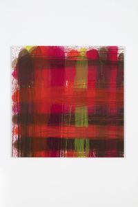 Plaid #5 (In Collaboration with Keith Boadwee) by AA Bronson contemporary artwork painting