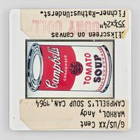 G/US/XX Cent WARHOL, Andy CAMPBELL'S SOUP CAN, 1964 ilkscreen on canvas 35½x24 Fichner-Rathus:Underst. CCNY COLL 270° by Sebastian Riemer contemporary artwork photography