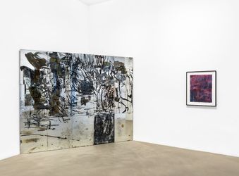 Exhibition view: Nick Mauss, Close-fitting Night, Galerie Chantal Crousel, Paris (23 March–25 May 2024). Courtesy the artist and Galerie Chantal Crousel. Photo: Martin Argyroglo. 