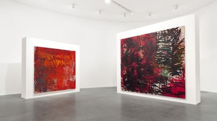 Contemporary art exhibition, Oscar Murillo, Marks and Whispers at Gagosian, Rome, Italy