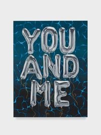 Untitled (You and Me) by Joel Mesler contemporary artwork painting