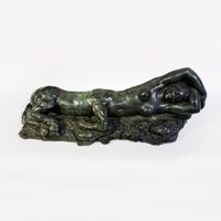 Centauresse endormie by Carlo Sarrabezolles contemporary artwork sculpture