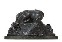 Danaïde, petit modèle, version type III by Auguste Rodin contemporary artwork sculpture