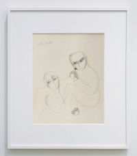 He Can Eat Though my Heart is Breaking by Beatrice Wood contemporary artwork works on paper, drawing