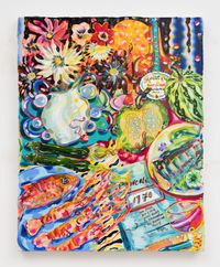 Found Meals of a Lost Generation: Provence with MFK Fisher, Julia Child and James Beard by Kate Pincus Whitney contemporary artwork painting