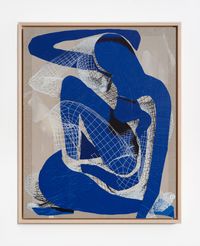Blue Nude I Extended (after Matisse) by Matthew Stone contemporary artwork painting
